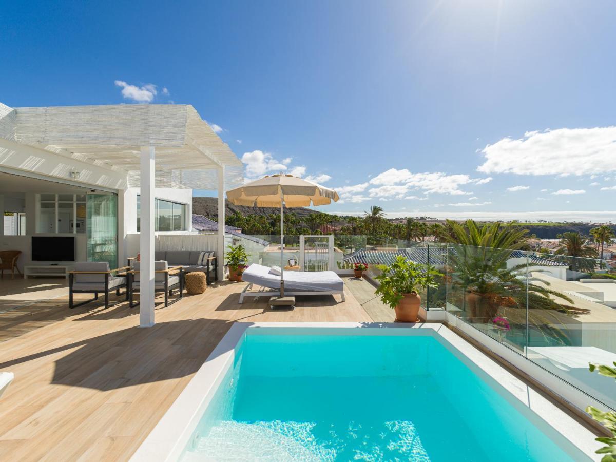 Pasitoblanco Porto Mare 7 Seaview Villa Private Heated Pool Pasito Blanco Eksteriør bilde